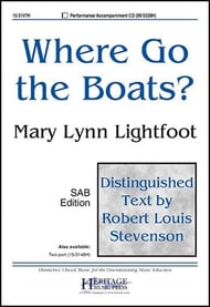 Where Go the Boats? SAB choral sheet music cover Thumbnail